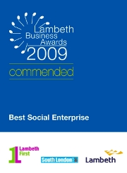 Lambeth Business Awards 2009 - Commended Best Social Enterprise